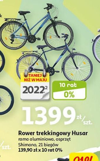 Auchan Rower trekkingowy 28 husar oferta