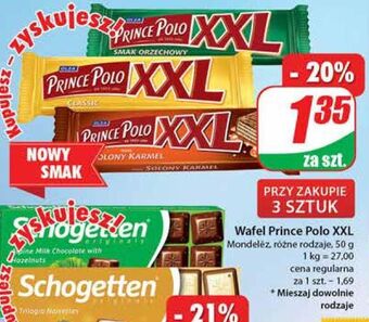 Dino Wafelek orzechowy prince polo xxl oferta