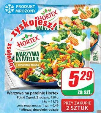 Dino Warzywa na patelnię classic hortex oferta