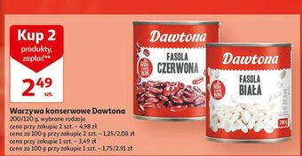 Auchan Fasola czerwona dawtona oferta