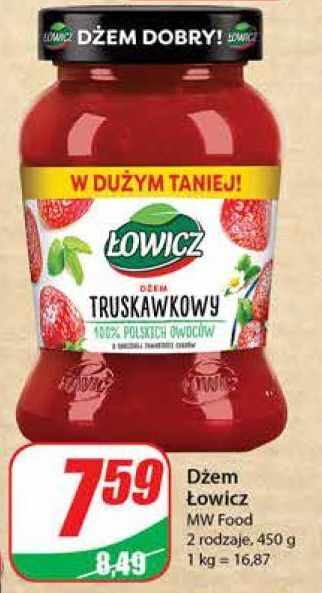 Dino Dżem truskawkowy łowicz oferta
