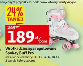 Auchan Wrotki 34-37 spokey oferta