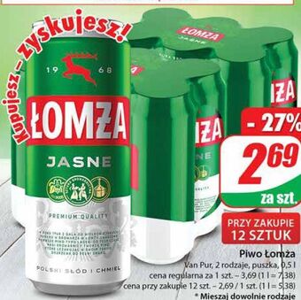 Dino Piwo łomża jasne (dawniej export) oferta