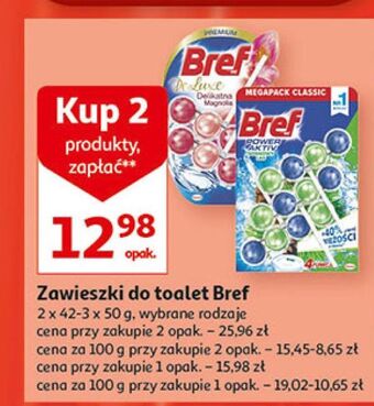 Auchan Kostka do wc 4 function pine bref power aktiv oferta