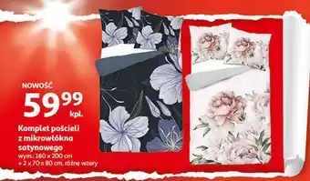 Auchan Komplet pościeli 160 x 200 cm + 2 szt 70 80 oferta