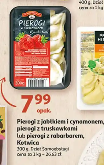 Auchan Pierogi z rabarbarem kotwica oferta