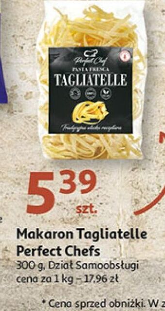 Auchan Makaron tagliatelle perfect chefs oferta