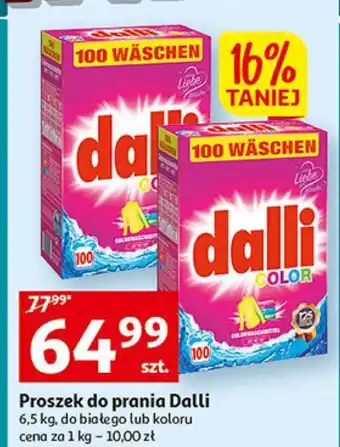 Auchan Proszek do prania dalli oferta