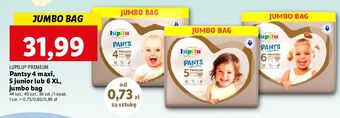 Lidl Pieluchomajtki 5 junior lupilu pants premium oferta