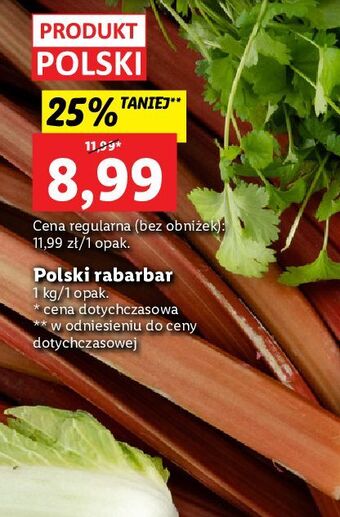 Lidl Rabarbar oferta