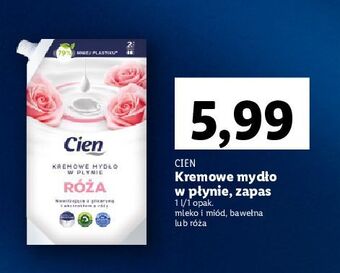 Lidl Mydło w płynie figa i mleczko bawełniane cien oferta