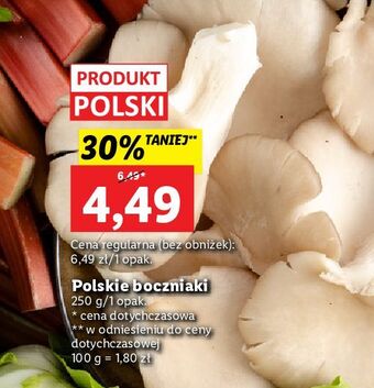 Lidl Boczniaki oferta