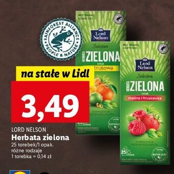Lidl Herbata malina i truskawka lord nelson oferta