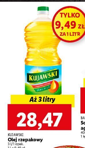 Lidl Olej rzepakowy kujawski oferta