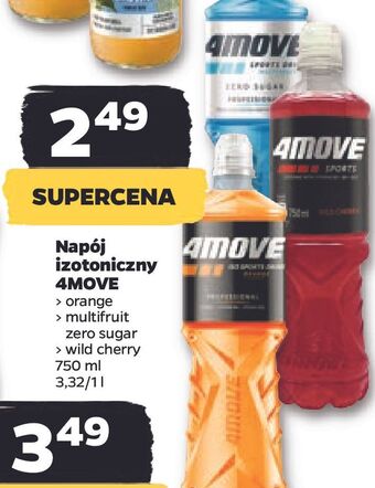 Netto Napój zero multifruit 4move oferta