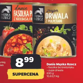 Netto Fasolka po bretońsku z kiełbasą i boczkiem stoczek męska rzecz oferta