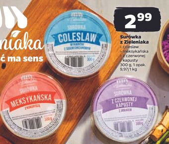 Netto Surówka z czerwonej kapusty z zieleniaka netto oferta