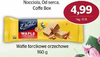 Społem Wedel Wafle torcikowe orzechowe 160 g oferta