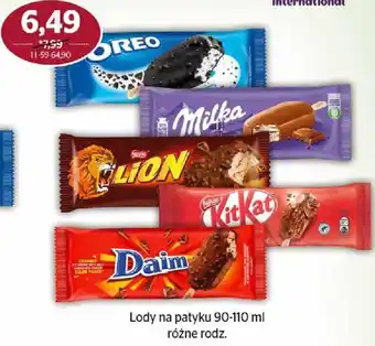 Społem Lody na patyku 90-110 ml oferta