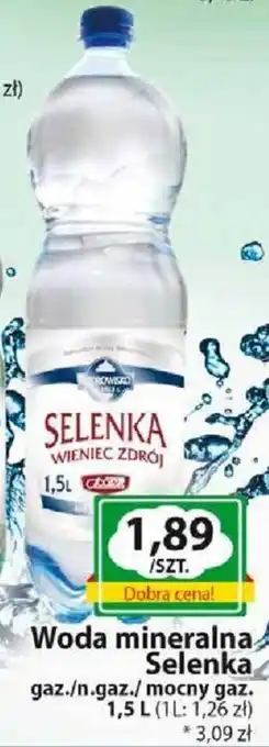 Społem Woda mineralna Selenka 1,5l oferta