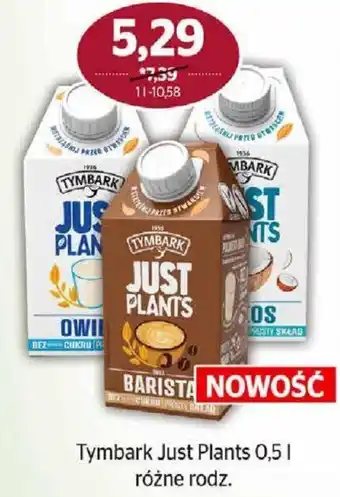 Społem Tymbark Just Plants 0.5l oferta