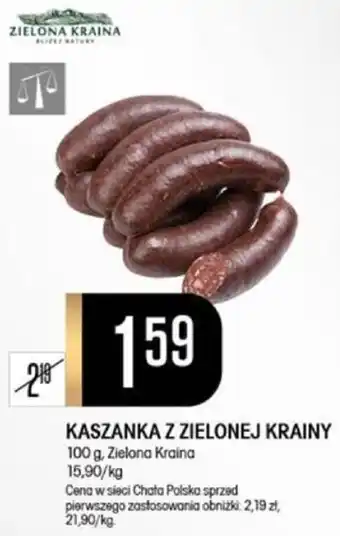 Chata Polska KASZANKA Z ZIELONEJ KRAINY 100 g, Zielona Kraina oferta