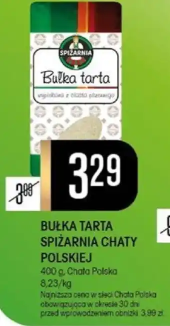 Chata Polska BUŁKA TARTA SPIŻARNIA CHATY POLSKIEJ 400 g oferta
