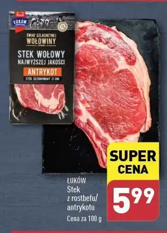 ALDI Stek wołowy z antrykotu oferta