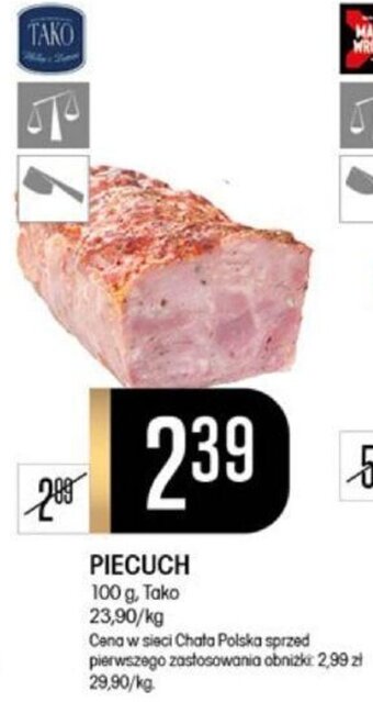 Chata Polska PIECUCH 100 g, Tako oferta