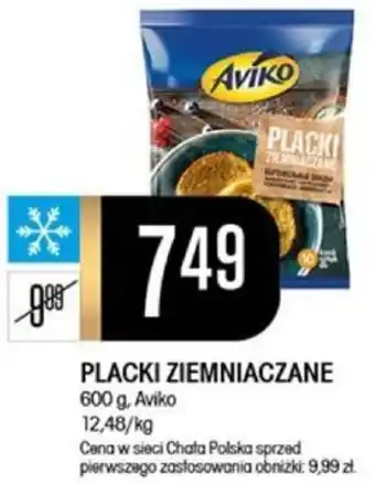 Chata Polska PLACKI ZIEMNIACZANE 600g, Aviko oferta