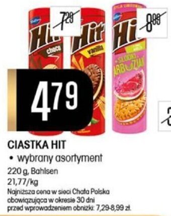 Chata Polska CIASTKA HIT 220 g, Bahlsen oferta