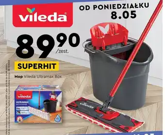 Biedronka Vileda Mop Vileda Ultramax Box oferta