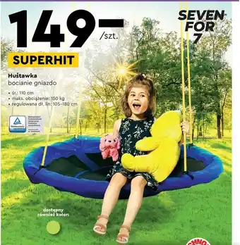 Biedronka SevenFor7 Huśtawka bocianie gniazdo oferta