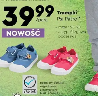 Biedronka Psi Patrol Trampki rozm.: 25-28 oferta