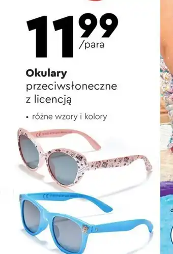 Biedronka Psi Patrol Okulary przeciwsłoneczne z licencją oferta
