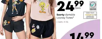 Biedronka Looney Tunes Szorty damskie oferta
