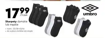 Biedronka Umbro Skarpety damskie lub męskie oferta