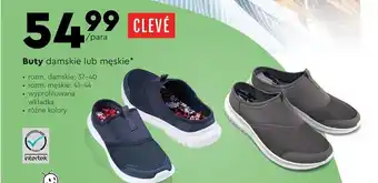 Biedronka Cleve Buty damskie lub męskie* oferta