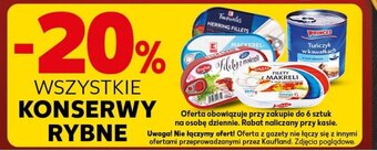 Kaufland Wszystkie konserwy rybne oferta