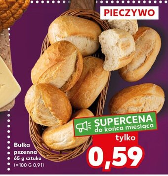 Kaufland Bułka pszenna 65 g sztuka oferta