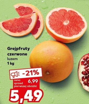Kaufland Grejpfruty czerwone luzem 1 kg oferta