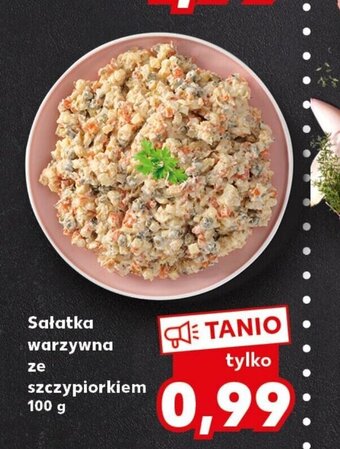 Kaufland Sałatka warzywna ze szczypiorkiem 100g oferta
