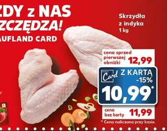 Kaufland Skrzydła z indyka 1 kg oferta