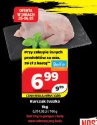 Delfin Kurczak tuszka 1kg oferta