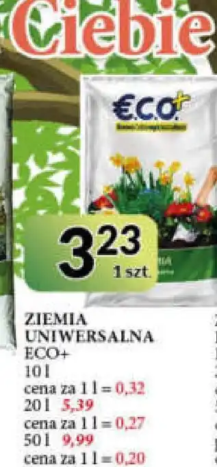 E.Leclerc Ziemia uniwersalna 10 l eco+ oferta