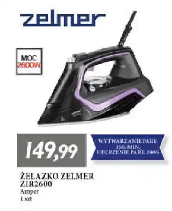 E.Leclerc Żelazko zir2600 zelmer oferta