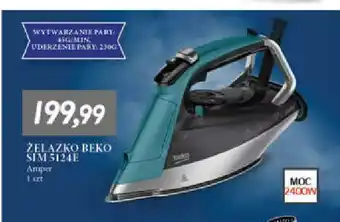 E.Leclerc Żelazko parowe sim 5124e beko oferta