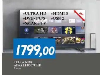 E.Leclerc Talewizor led 50'' 507uhd aiwa oferta