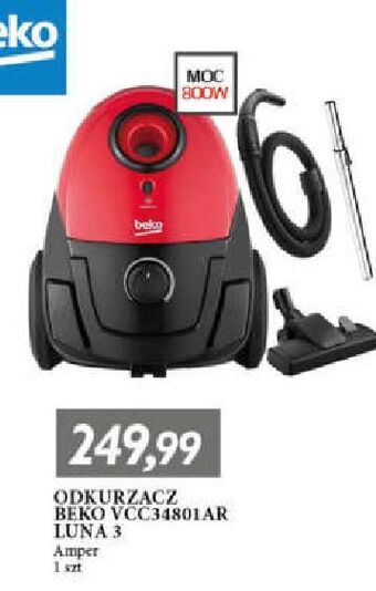 E.Leclerc Odkurzacz vcc34801ar beko oferta