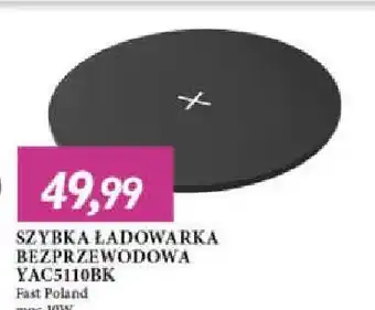 E.Leclerc Ładowarka bezprzewodowa 10w yac 5110bk yenkee oferta